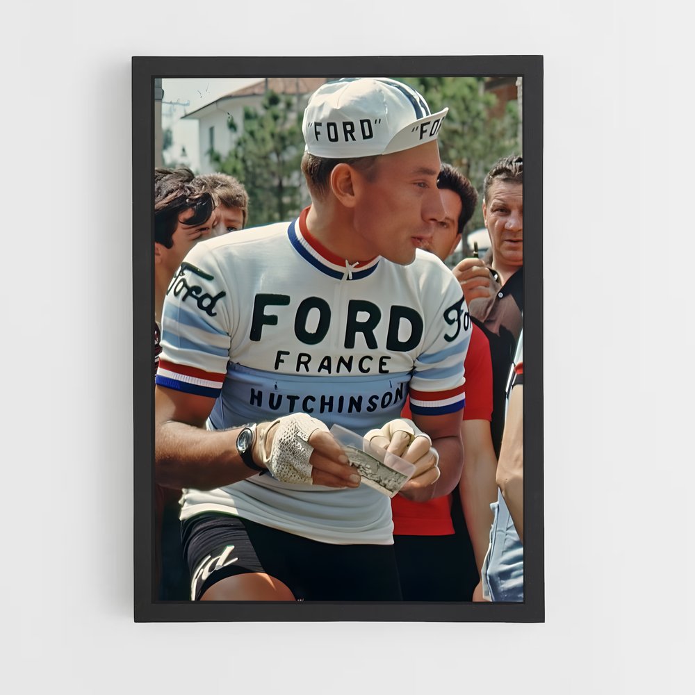 Poster Le Lanceur – affiche Cyclisme (vue 2)